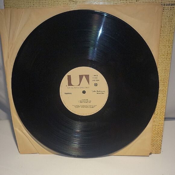 John Barleycorn Must Die Vinyl Record - Picture 4 of 5